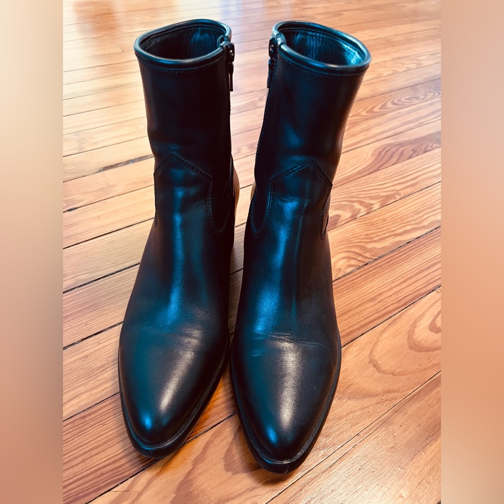 rag & bone Black Heeled Boots - Picture 8 of 10